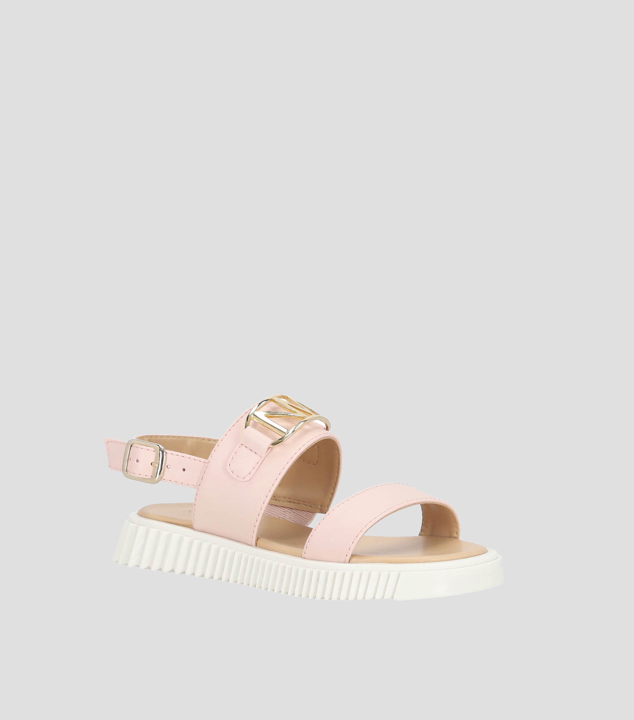 Sandalias Planas con logo Nina